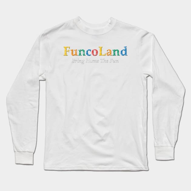 Funcoland Logo (Vintage Style) Long Sleeve T-Shirt by razor7138